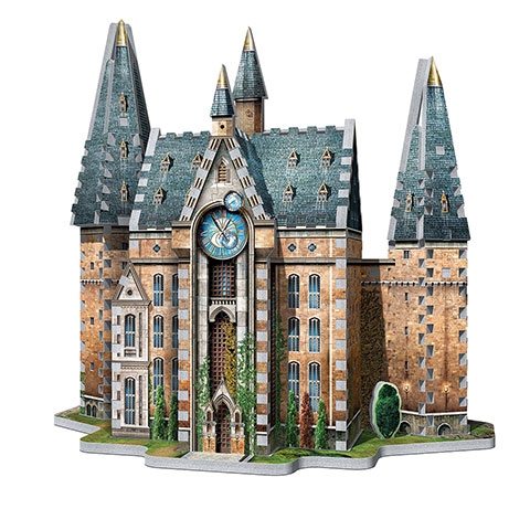 Harry Potter Hogwarts – Torre dell’orologio – puzzle 3D Wrebbit