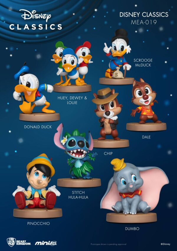 Disney Classic Series Mini Figure da 8 cm 8 Pezzi Mini – figurine Disney