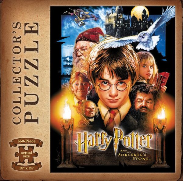 Harry Potter puzzle da collezione del film la pietra filosofale (550 pezzi)