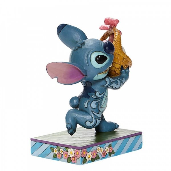 Walt Disney Stitch che scappa con il cesto di Pasqua