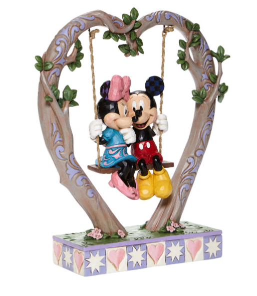 Walt Disney Topolino e Minni sull’altalena Showcase Collection