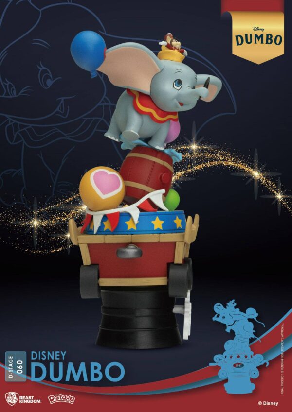 Disney Classic Animation Dumbo Series D-Stage PVC Diorama Diorami Disney - immagine 7