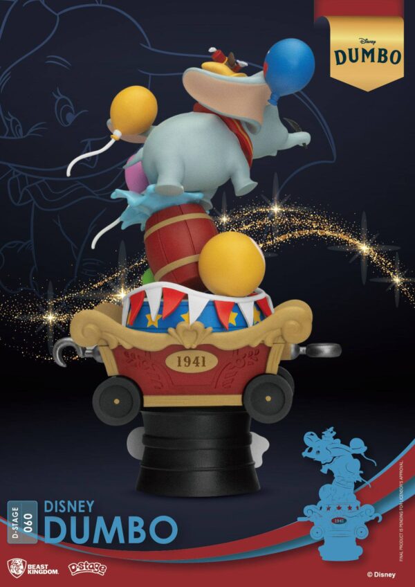 Disney Classic Animation Dumbo Series D-Stage PVC Diorama Diorami Disney - immagine 6
