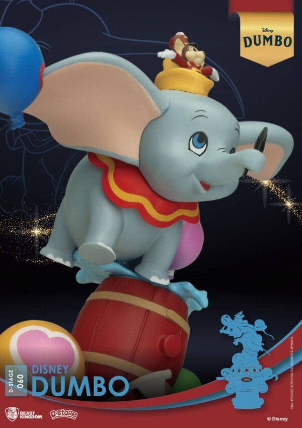 Disney Classic Animation Dumbo Series D-Stage PVC Diorama Diorami Disney - immagine 4