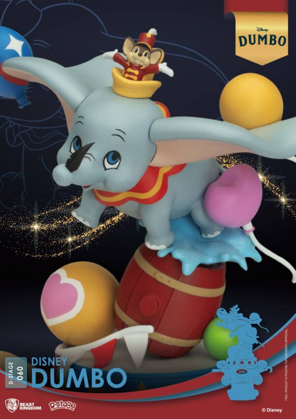 Disney Classic Animation Dumbo Series D-Stage PVC Diorama Diorami Disney - immagine 3