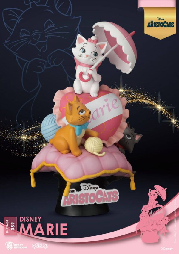 Disney Classic Animation Marie Series D-Stage PVC Diorama - immagine 7