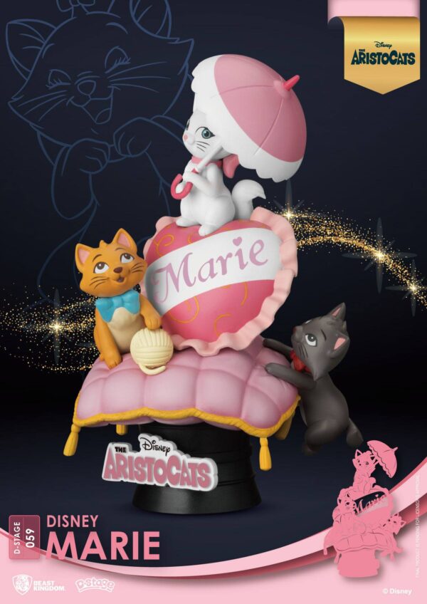 Disney Classic Animation Marie Series D-Stage PVC Diorama - immagine 6