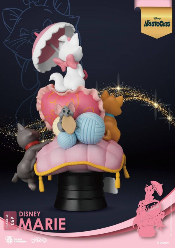 Disney Classic Animation Marie Series D-Stage PVC Diorama - immagine 5