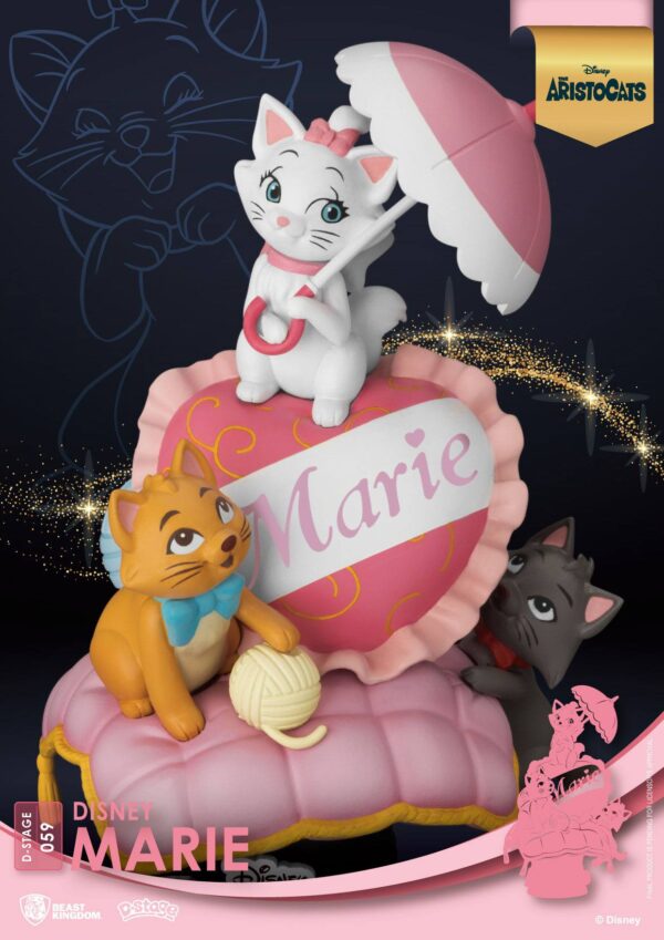 Disney Classic Animation Marie Series D-Stage PVC Diorama - immagine 4