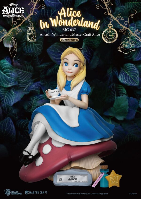Alice nel Paese delle Meraviglie Statua Artigianale Alice