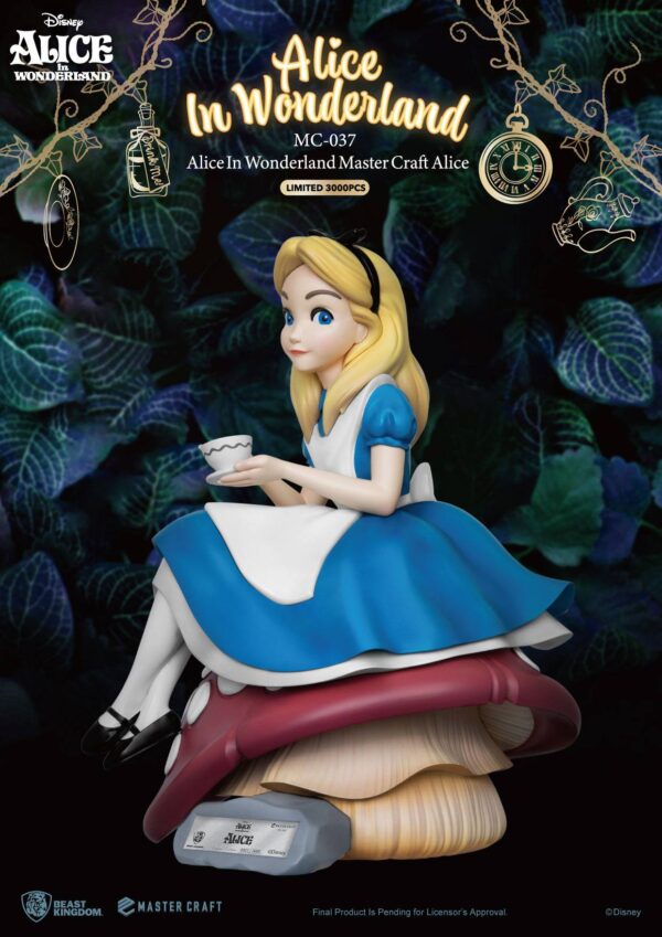 Alice nel Paese delle Meraviglie Statua Artigianale Alice - immagine 8