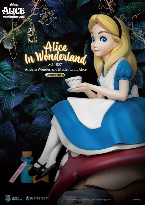 Alice nel Paese delle Meraviglie Statua Artigianale Alice - immagine 4