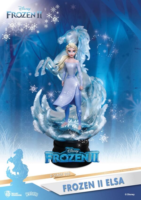 Frozen 2 D-Stage PVC Diorama Elsa 15 cm