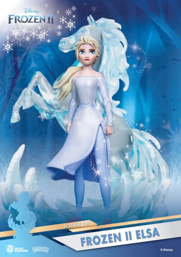 Frozen 2 D-Stage PVC Diorama Elsa 15 cm - immagine 7