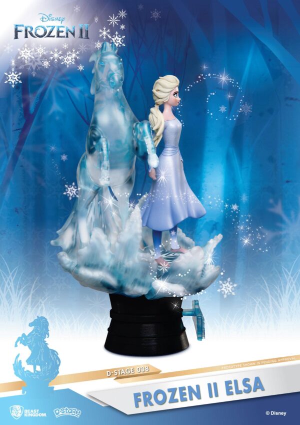 Frozen 2 D-Stage PVC Diorama Elsa 15 cm - immagine 6