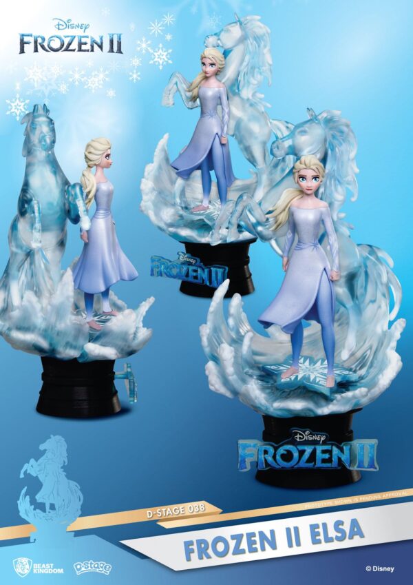 Frozen 2 D-Stage PVC Diorama Elsa 15 cm - immagine 4