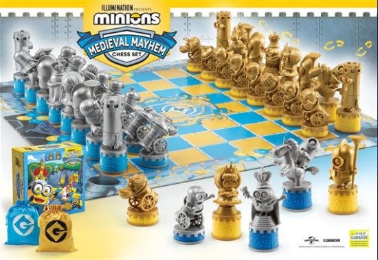 Scacchiera Minions – Pasticcio medievale