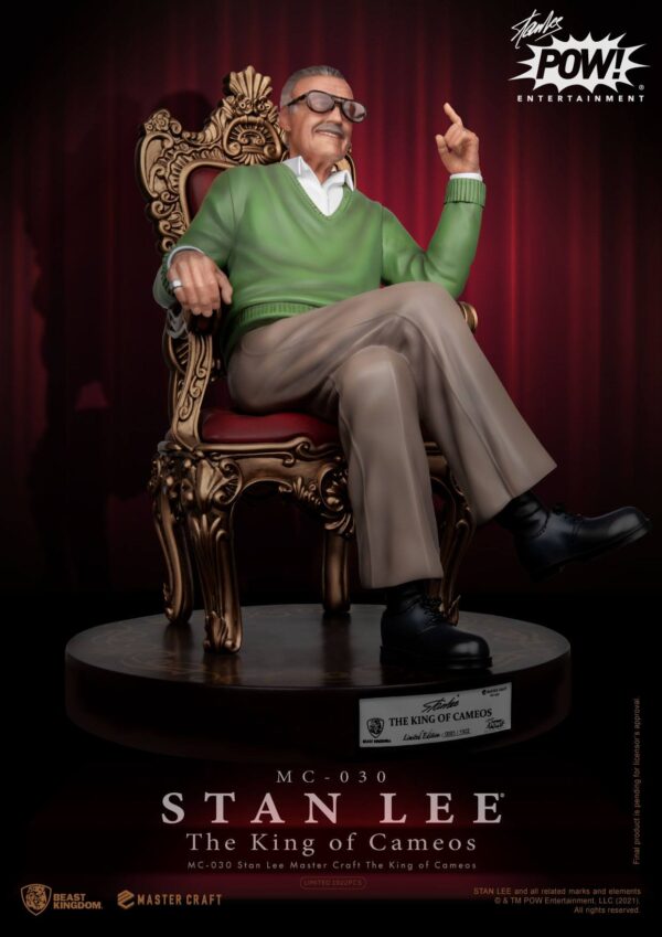 Stan Lee Master Craft Statua Il Re dei Cammei - immagine 8