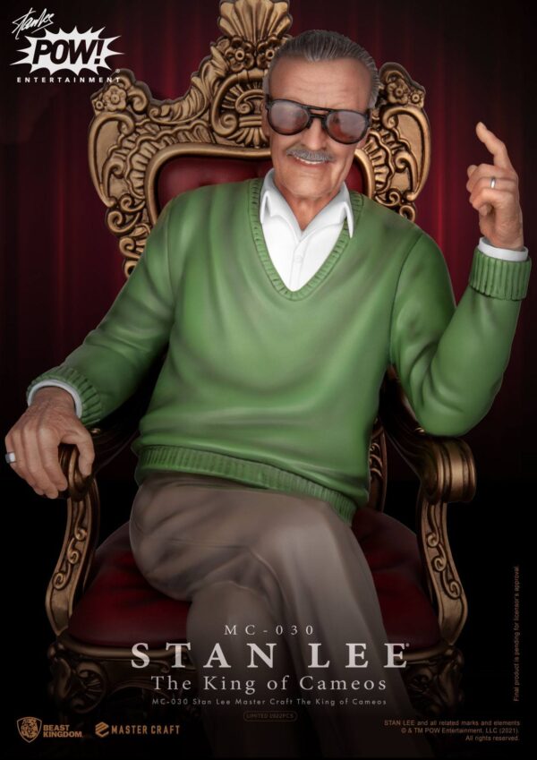 Stan Lee Master Craft Statua Il Re dei Cammei - immagine 5