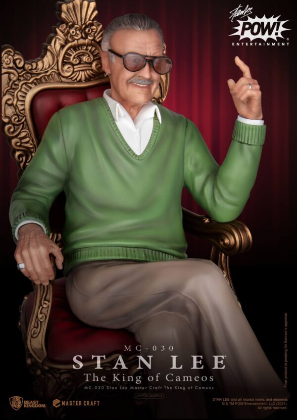 Stan Lee Master Craft Statua Il Re dei Cammei - immagine 4