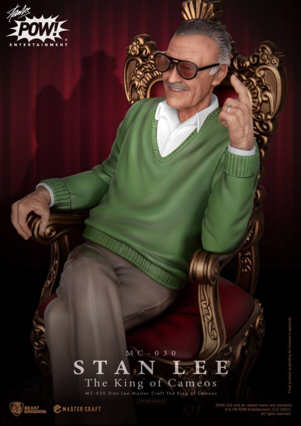Stan Lee Master Craft Statua Il Re dei Cammei - immagine 3