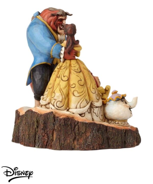 Disney Jim Shore Carved La bella e la bestia