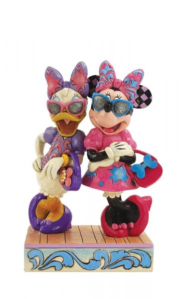 Walt Disney jim Shore Minnie e Daisy Paperina fashion