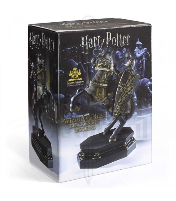 Fermalibri Cavallerizzo nero - Scacchiera degli stregoni - Sfida finale - Harry Potter - immagine 3