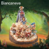 Disney Jim Shore Carved Intagliato dal cuore Biancaneve e i sette nani - immagine 2