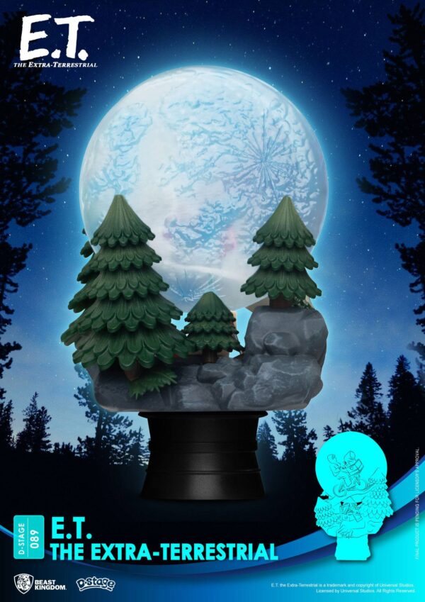 ET the Extra-Terrestre D-Stage PVC Diorama Scena iconica Scena del film - immagine 6