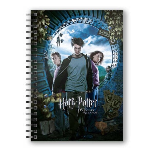 Harry Potter Quaderno con effetto 3D Harry Potter e il prigioniero di Azkaban