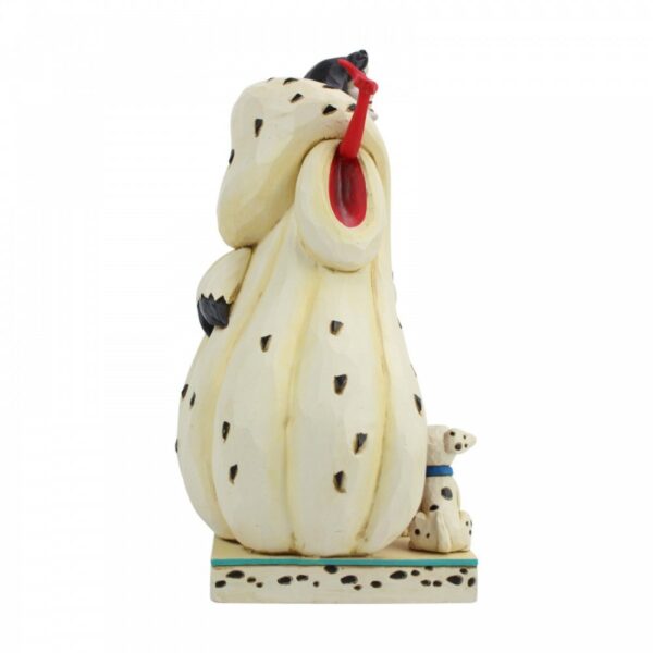 Walt Disney Jim Shore Crudelia De Mon Cruella de Vil e Cuccioli - immagine 3