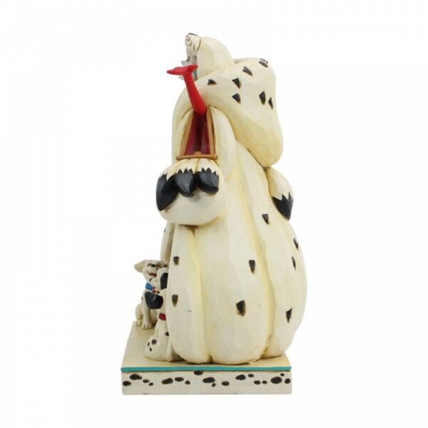 Walt Disney Jim Shore Crudelia De Mon Cruella de Vil e Cuccioli - immagine 4