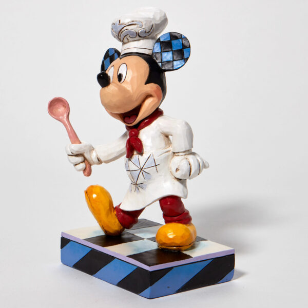 Walt Disney Jim Shore Statuina di Topolino chef - immagine 3