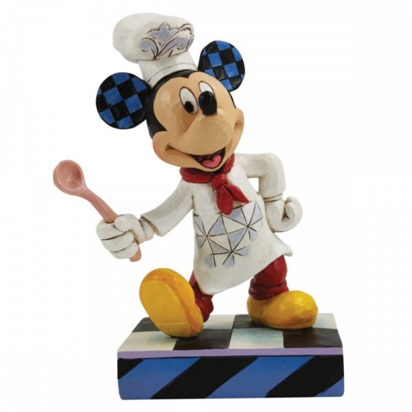 Walt Disney Jim Shore Statuina di Topolino chef