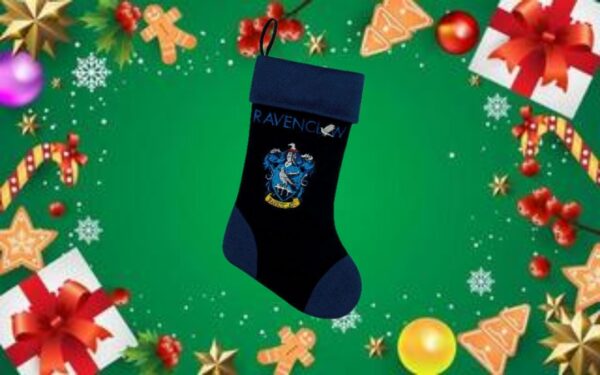 Harry Potter calza di Natale gigante Corvo Nero Ravenclaw