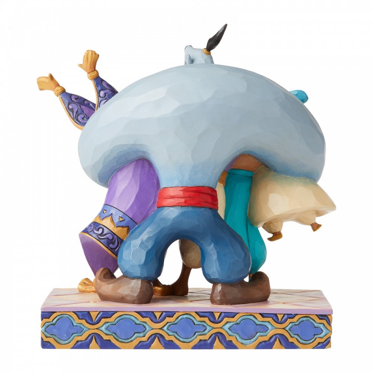 Walt Disney Abbraccio di gruppo statuetta di Aladino Aladdin