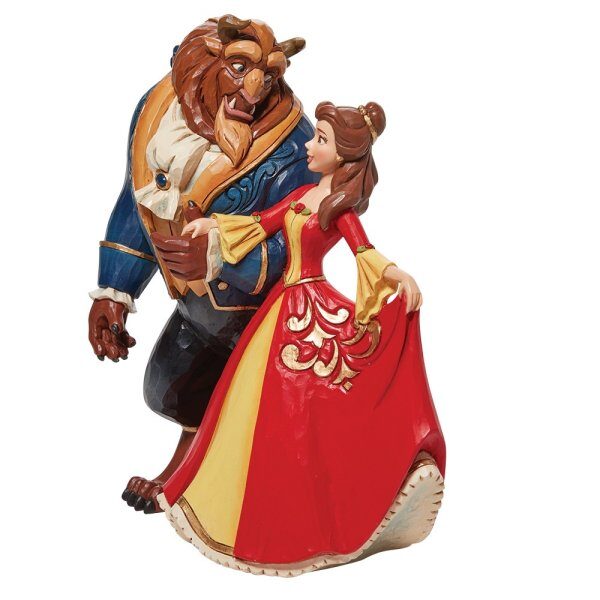 Walt Disney Figurina di Natale incantata La Bella e la Bestia - immagine 3