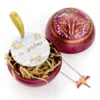 Harry Potter Pallina di Natale Fanny la Fenice e collana - immagine 3