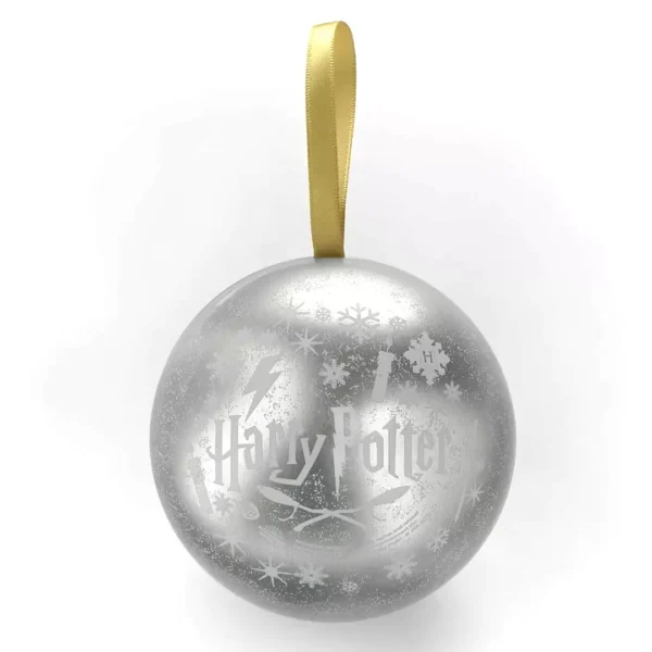 Harry Potter Pallina di natale Tassorosso e Collana