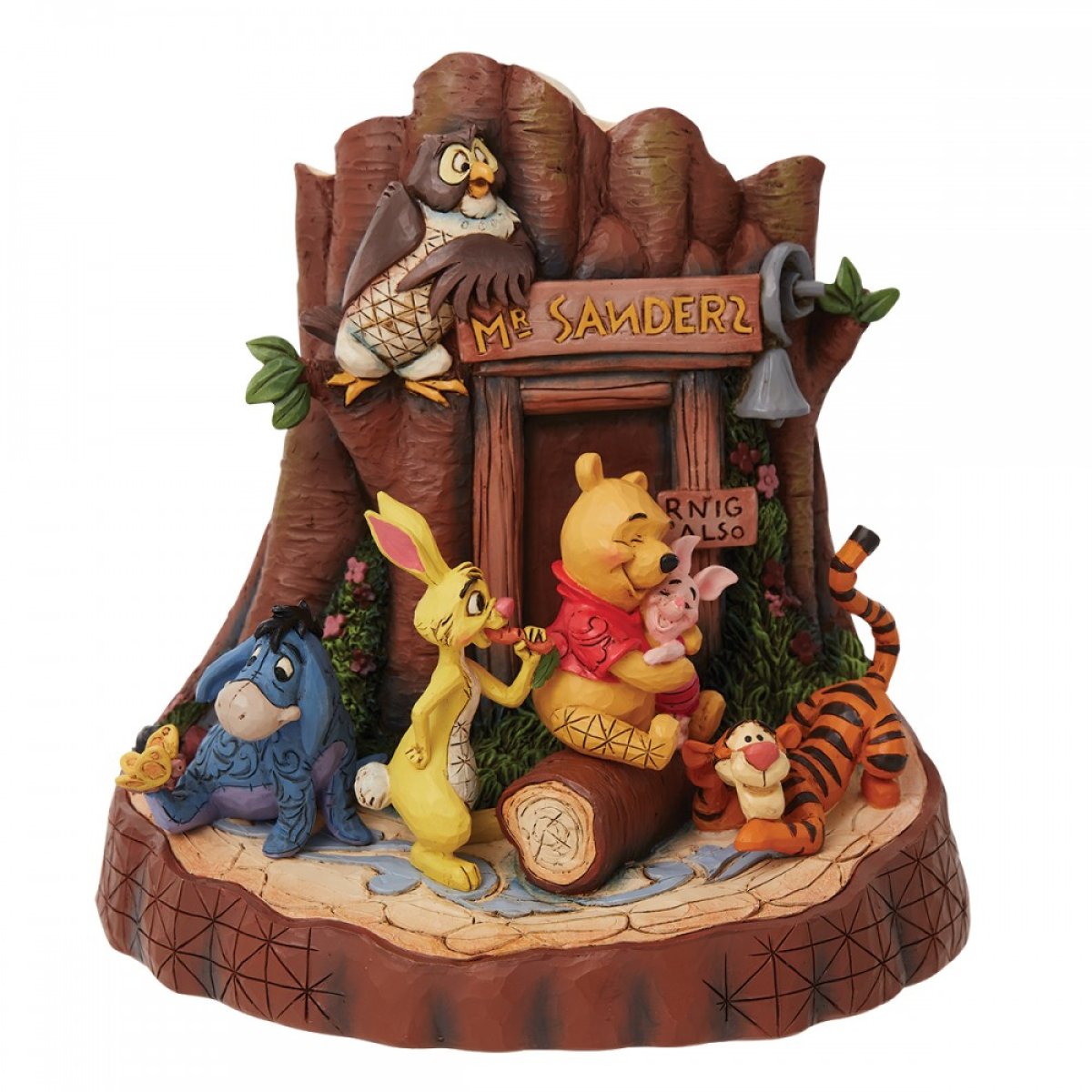 Walt Disney Winnie The Pooh Carved