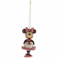 Walt Disney Jim Shore Ornamento da appendere Minnie Mouse Schiaccianoci