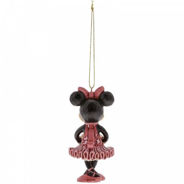 Walt Disney Jim Shore Ornamento da appendere Minnie Mouse Schiaccianoci - immagine 3