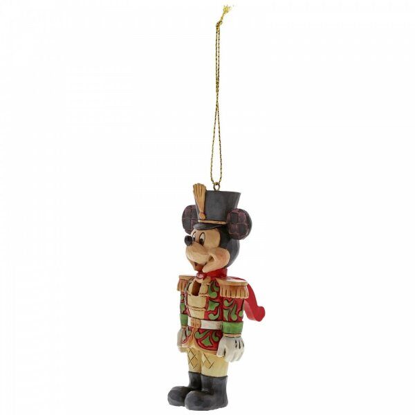 Walt Disney Jim Shore Ornamento da appendere con lo Schiaccianoci di Topolino - immagine 3