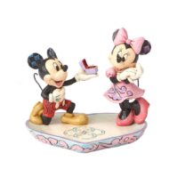 Walt Disney Jim Shore A Magical Moment Topolino propone a Minnie Mouse