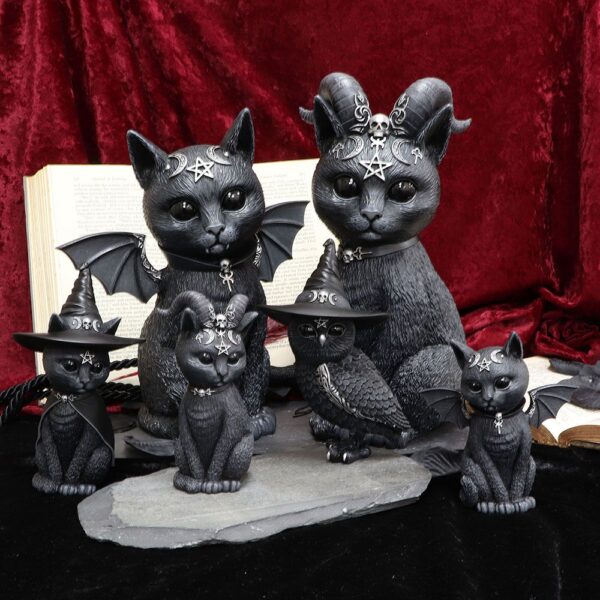 Figurina di gatto alato Malpuss Nemesis Now - immagine 6