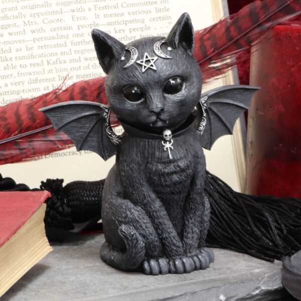 Figurina di gatto alato Malpuss Nemesis Now - immagine 5