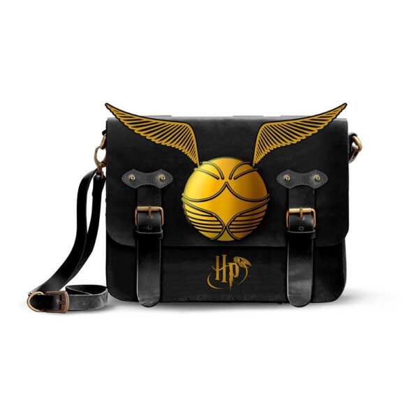 Borsa a tracolla Harry Potter Satchel Ali Boccino d’oro