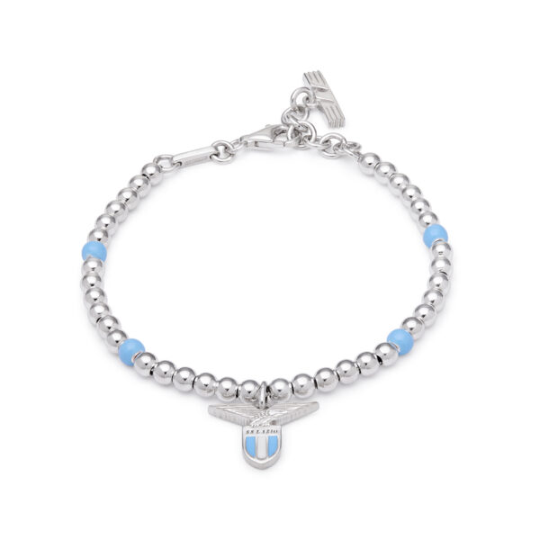 Bracciale Sfere S.S. Lazio Silver