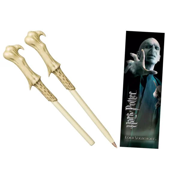 Harry Potter Bacchetta penna e Segnalibro di Voldemort